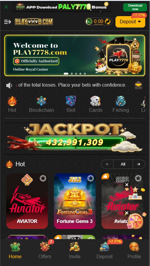Play7778 Game