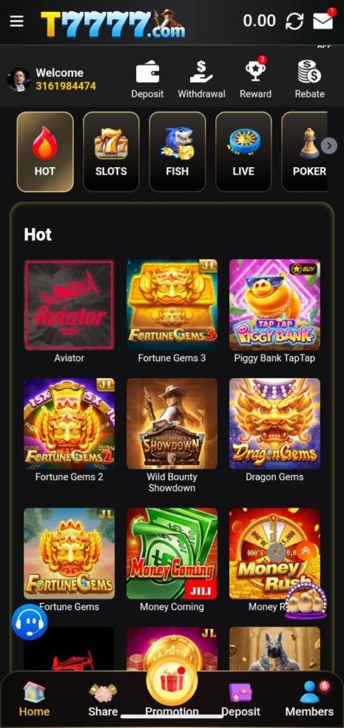 T7777 Game