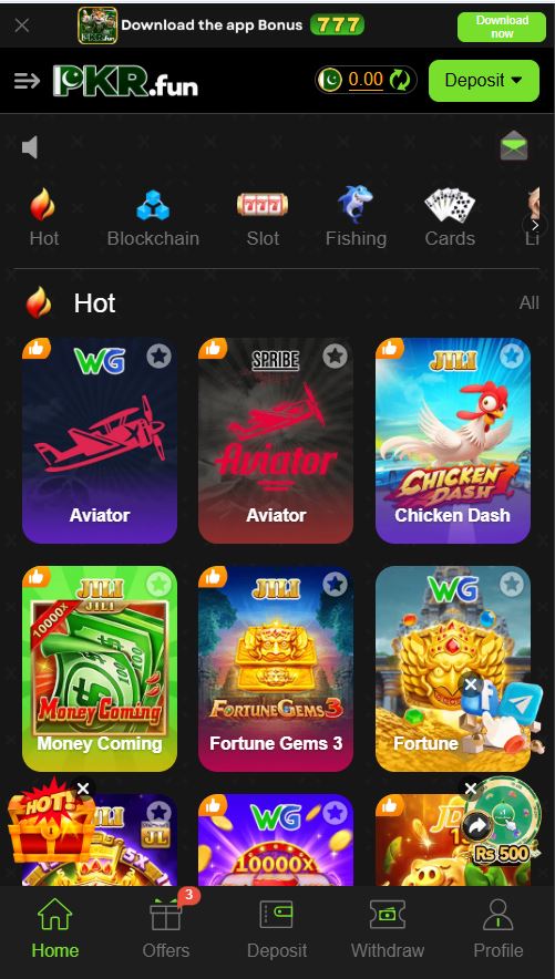 PKRFUN Game