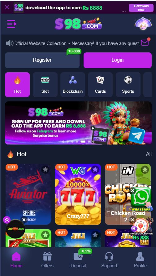S98 Game